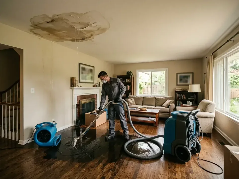 attic-pipe-burst-ceiling-drip-008 — frequently asked questions, Water Damage Restoration & Carpet Care in Corrigan, TX